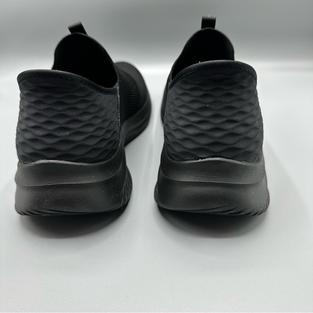 Skechers Slip-Ins Memory Foam Hands Free Wide Fit Men’s Size 10 Black - Picture 2 of 11